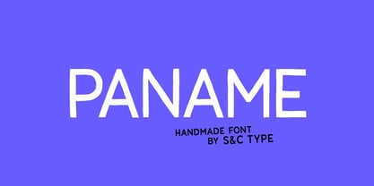 Paname SC Font Poster 1