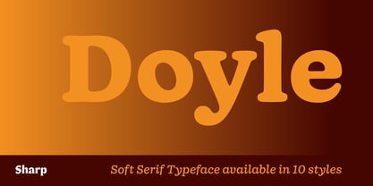 Doyle Font Poster 1