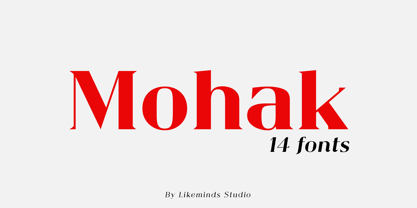 Mohak Font Poster 1