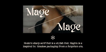 Magira Font Poster 9