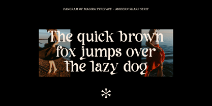 Magira Font Poster 8