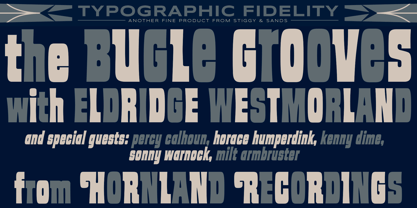 Bugleboy Font Poster 4