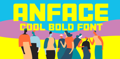 Anface Font Poster 1