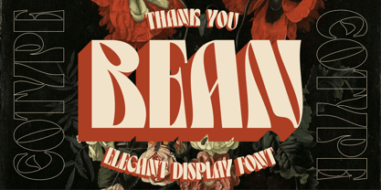 Bean Font Poster 11