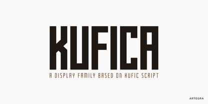 Kufica Font Poster 1