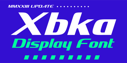Xbka Font Poster 1