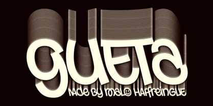 Gueta Font Poster 1