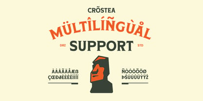 Crostea Font Poster 6