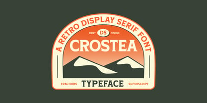 Crostea Font Poster 1