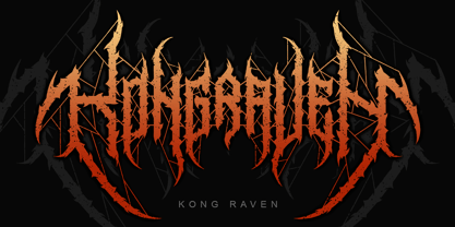 Gorecobra Blackmetal Font Poster 7