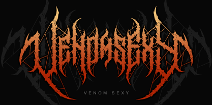 Gorecobra Blackmetal Font Poster 4