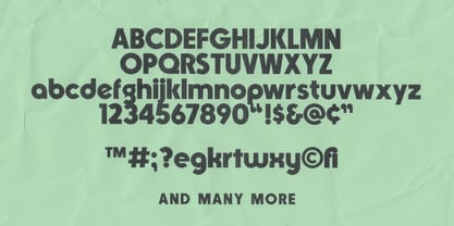 FCF Argentica Font Poster 2