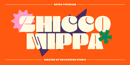 Zhicco Mippa Font Poster 1