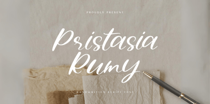 Pristasia Rumy Font Poster 1