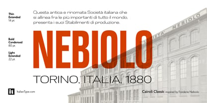 Cairoli Classic Font Poster 10