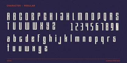 Highline Font Poster 4