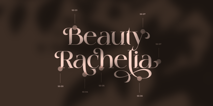 Qalina Font Poster 9