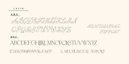 Anna Monro Cyrillic Font Poster 10