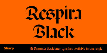 Respira Font Poster 2