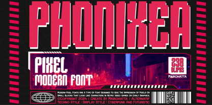 PHONIXEA Font Poster 1