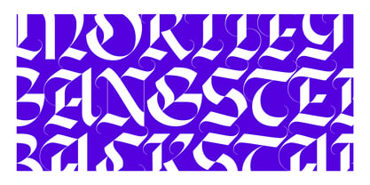 Emerit Blackletter Font Poster 6