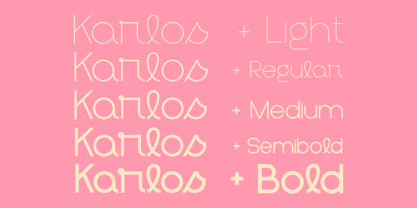 Karlos Font Poster 7