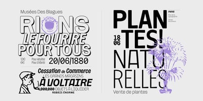 Routine VF Font Poster 9