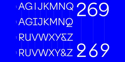 Area Font Poster 6