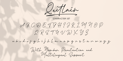 Qeitlair Font Poster 9