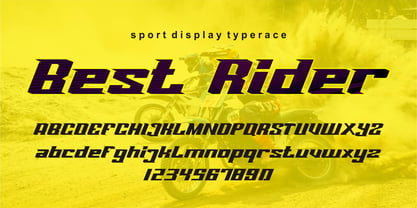 Greats Race Font Poster 2