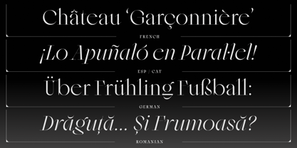 Sagittaire VF Font Poster 3