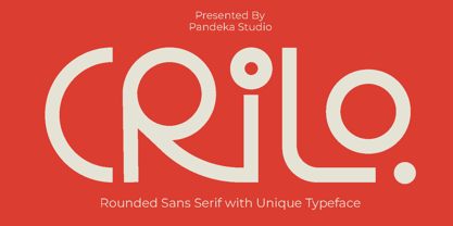 Crilo Font Poster 1