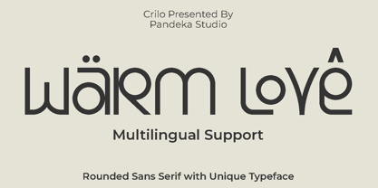 Crilo Font Poster 11