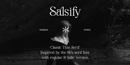 Salsify Font Poster 2