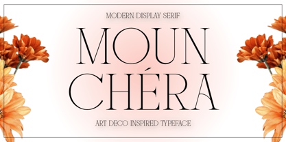 Mounchera Font Poster 1