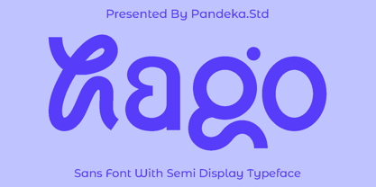 Hago Font Poster 1