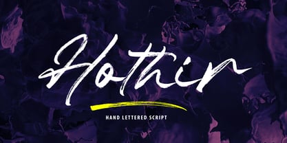 Hothir Font Poster 1