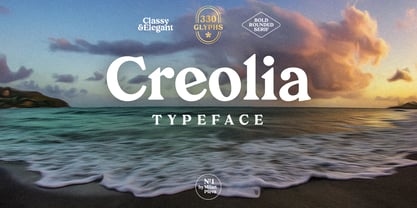 Creolia Font Poster 1