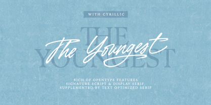 The Youngest Font Poster 1