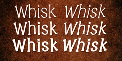 Whisk Font Poster 8