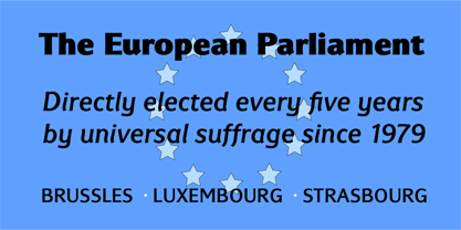 Eurocrat Font Poster 6