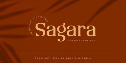 Sagara Font Poster 1