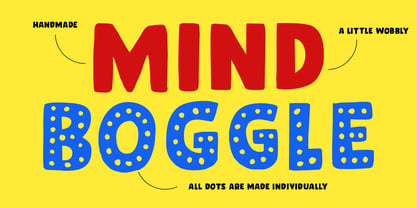 Mind Boggle Font Poster 2