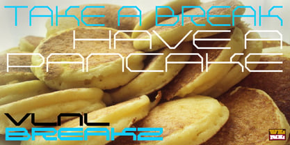 VLNL Breakz Font Poster 2