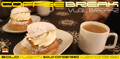 VLNL Breakz Font Poster 6