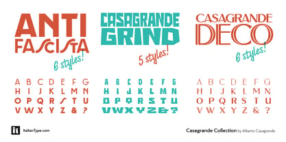 Casagrande Font Poster 8