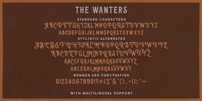 The Wanters Font Poster 9