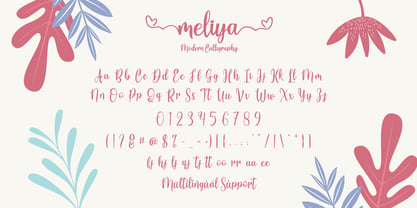 Meliya Font Poster 10