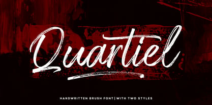 Quartiel Font Poster 1