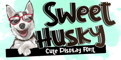 Sweet Husky Font Poster 1